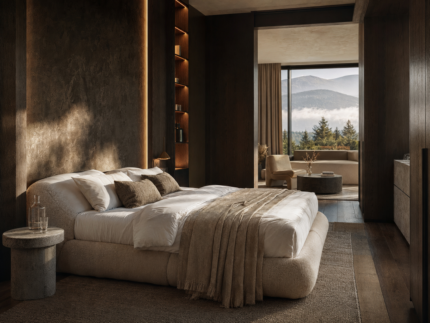 Wnętrze apartamentu hotelowego